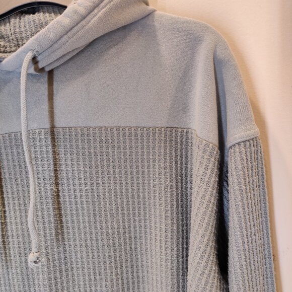Urban Outfitters Out From Under Pale Sage Soft Waffle Knit Hoodie | Medium - Picture 3 of 7